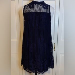 Xhilaration Sleeveless Lace Dress Size: XS